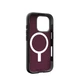 Чохол-бампер для телефону UAG Civilian Magsafe для iPhone 16 Pro Бордовий (114444119049) - зображення 5