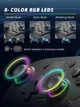 Беспроводной контроллер DATA FROG S80 для Nintendo Switch / Android / IOS / PC чёрный - изображение 5