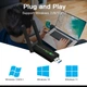 Двухдиапазонный USB WiFi 5 адаптер 1300 Mbps Dual Band 2.4G/5G с двумя антеннами AC1300 - изображение 3