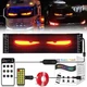 Гнучкий екран LED Matrix Panel 12х59.5см. Для реклами. Очі, що світяться на скло автомобіля. - зображення 2