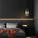 Lampa wisząca Light Prestige Miele 1 x E27 dymna (LP-866/1P L SM/GD) - obraz 3