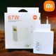 Швидка зарядка для телефону Xiaomi 67W + Кабель 6А Turbo Fast Charge EU адаптер Usb Type C кабель - изображение 7