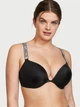 Купальник Victoria's Secret Bombshell Adds 2 cup push-up & Brazilian Bottom 32C-S Чорний (26427030-26281579) - изображение 6