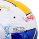 Мяч футбольный профессиональный №5 SOCCERMAX FB-9495 (PU, Белый-желтый-синий) - изображение 4