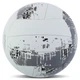 Мяч волейбольный PU LEGEND VB-4071 (PU, №5, 3 слоя, сшит вручную, Белый-серый) - изображение 3
