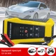 Импульсная Автомобильная Зарядка Fully Intelligent Pulse Repair Charger 12V 6A 90W Дисплей Свинцово-кислотная Yellow - изображение 2