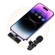 Беспроводной микрофон Jokade JD057 to Lightning connector- черный - изображение 3