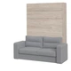 Шкаф-Кровать-Диван Smartmebel JUPITER-140 NEW Гикори Рокфорд Светлый 140х200 см (N 100-39) - изображение 1