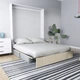 Шкаф-Кровать-Диван Smartmebel MIRA SOFA PLUS 140х200 см Гикори Рокфорд Светлый (N 100-9:R) - изображение 6