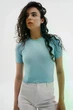 Женский топ Light blue Голубой XXS-XS - изображение 1