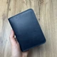 Обложка для документов с окошками из натуральной кожи цвет Синий (b043-5) - изображение 2