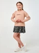 Детское платье для девочки Smil 120363-1 116 см Бежевое (4824039293174) - изображение 2