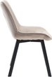 Krzesło do kuchni i salonu HOMLA COLIN 53 x 61 x 88 cm Beige (5904183833989) - obraz 3
