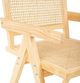 Стілець для кухні та вітальні HOMLA ROTIN 50 x 55 x 78 см (5904183834085) - зображення 5