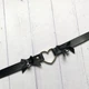 Жіночий чокер з сердечком та бантиками в готичному стилі Honey Fashion Accessories чорний (16-46) - изображение 7