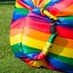 Надувной гамак-шезлонг XO SF-01 Rainbow | легкий, портативный, до 180 кг - изображение 6