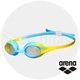 Детские очки для плавания в бассейне Arena Spider Kids (004310-202) light blue-yellow - изображение 1