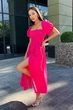 Платье Jadone Fashion Мона L-XL малина - изображение 5