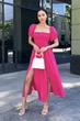 Платье Jadone Fashion Мона L-XL малина - изображение 6