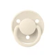 Пустушка BIBS 0-3 years De Lux Silicone Round - Ivory - изображение 3