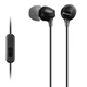 Вакуумні навушники Sony MDR-EX15AP 3.5 mini-jack внутрішньоканальні навушники провідні з мікрофоном Чорний - зображення 2
