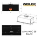 Витяжка повновбудована WEILOR LUNA WBG 58 BLACK - зображення 15