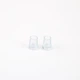 Силіконові накладки на каблуки Protective heel stoppers Round Transparent Розмір M - зображення 5