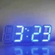 LED годинник з термометром CAIXING CX-2218 White блакитний циферблат - изображение 7