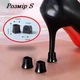 Силіконові накладки на каблуки Protective heel stoppers Black Розмір S - изображение 1