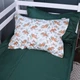 Простынь MirSon Полуторная 150х220 см Kids Time 22-1420 Little Jungle Friends Сатин (2200011186542) - изображение 1