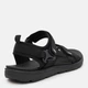 Мужские сандалии Restime MML25224 45 29 см Black (2045000103021) - изображение 4