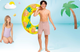 Kolo do plywania Intex 107 cm 56261 ananasy (5903890612047) - obraz 2