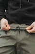 Штани Easy Softshell хакі без бокових кишень чоловічі спортивні повсякденні демісезонні вільні зручні стильний одяг/3XL - зображення 5