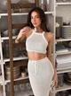 Пляжный костюм женский ARTKNIT Chloe L Молочный (4823093473195) - изображение 7