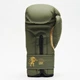 Боксерські рукавиці Leone GN059G MILITARY EDITION Green 10 унцій (капу в комплекті) - изображение 4