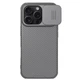 Карбонова накладка Nillkin CamShield Pro на Apple iPhone 16 Pro (6.3") Titanium Gray - зображення 1