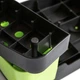 Степ-платформа 3-ступінчаста LiveUp POWER STEP 78х30х10-20см Black/Green - изображение 5