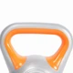 Гиря LiveUp PLASTIC KETTEL BELL 8 кг Grey/Orange - изображение 2
