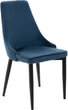 Krzesło do kuchni i salonu HOMLA LOUIS RIBBON 44 x 59 x 88 cm Blue (5904183848914) - obraz 1
