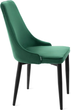Krzesło do kuchni i salonu HOMLA LOUIS RIBBON 44 x 59 x 88 cm Green (5904183848921) - obraz 2