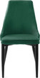 Krzesło do kuchni i salonu HOMLA LOUIS RIBBON 44 x 59 x 88 cm Green (5904183848921) - obraz 3