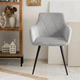 Krzesło do kuchni i salonu HOMLA FELLICE 56 x 61 x 86 cm Grey (5904183847283) - obraz 6