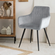 Krzesło do kuchni i salonu HOMLA ETIENNE 56 x 61 x 86 cm Light Grey (5904183847337) - obraz 6
