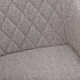 Krzesło do kuchni i salonu HOMLA LAURENT obrotowe 54 x 55 x 85 cm Grey (5904183847399) - obraz 4