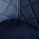 Krzesło do kuchni i salonu HOMLA SHELTON 56 x 60 x 84 cm Blue (5904183860558) - obraz 5