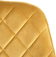 Krzesło do kuchni i salonu HOMLA SHELTON 56 x 60 x 84 cm Yellow (5904183860565) - obraz 4