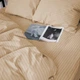 Комплект постельного белья MirSon Евро 200 x 220 17-0602 Stripe Creamy Бязь (2200008050115) - изображение 6