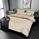 Комплект постельного белья MirSon Семейный 2х143х210 17-0602 Stripe Creamy Бязь (2200008050122) - изображение 2
