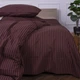 Комплект постельного белья MirSon семейный 143x210 см х 2 шт 17-0617 Stripe Brown Ranforce Elite (2200008202255) - изображение 4
