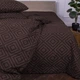 Комплект постельного белья MirSon семейный 143x210 см х 2 шт 17-0624 Geometry Brown Ranforce Elite (2200008204198) - изображение 7